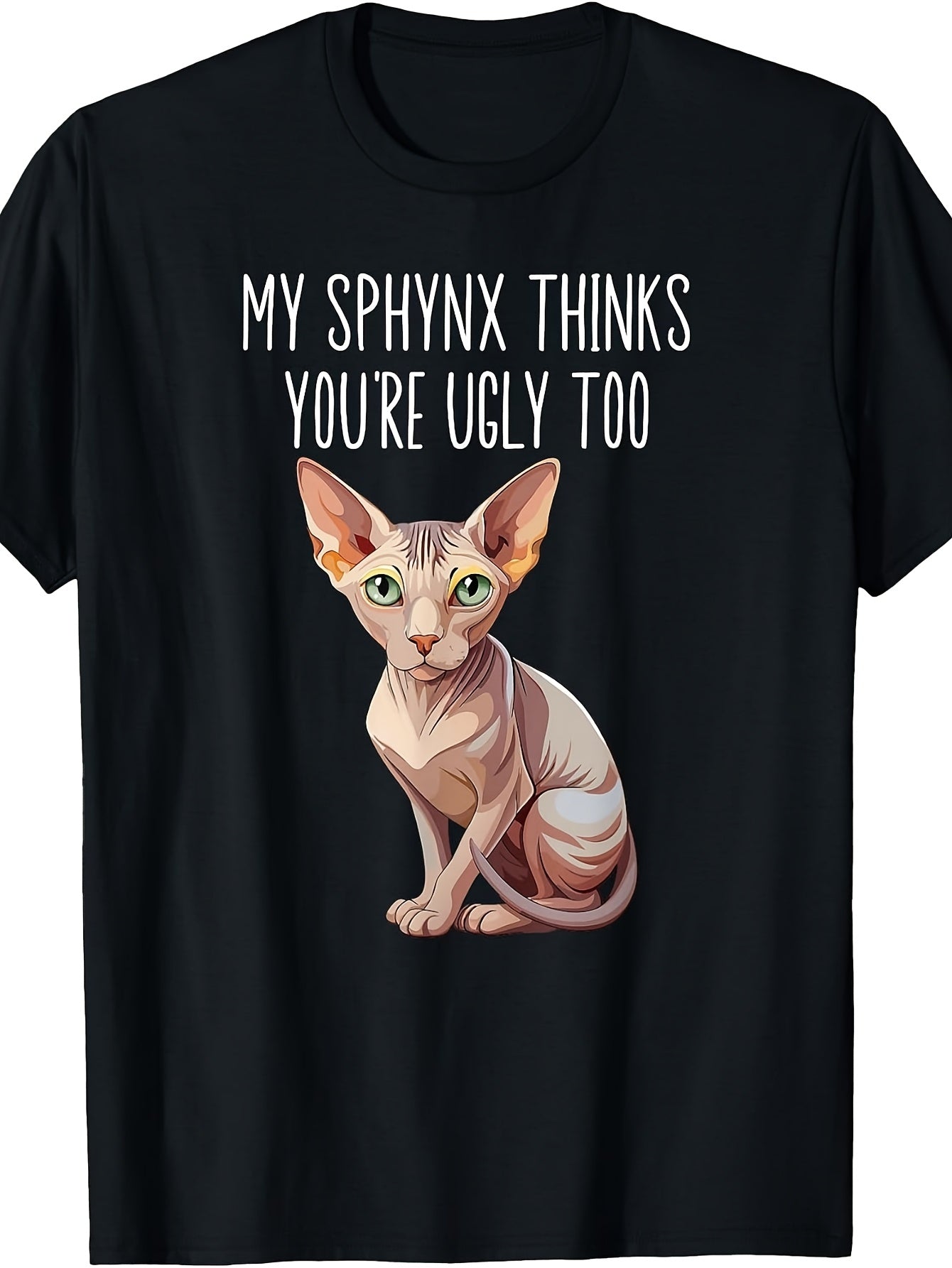 Sphynx Cat Funny Sphynx Cat Owner Sphynx Lover T-Shirt