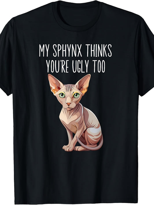 Sphynx Cat Funny Sphynx Cat Owner Sphynx Lover T-Shirt